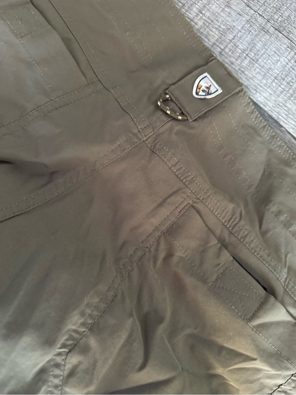 Kuhl Men's Olive/Tan Performance Chinos - Picture 2 of 3